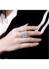 Alessia gyűrű ezüst (állítható méret)
