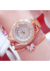 Sienna Swarovski kristályos óra karkötővel rosegold